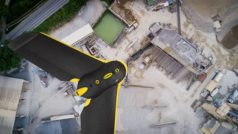 Image: Un drone pour optimiser le contrôle des stocks