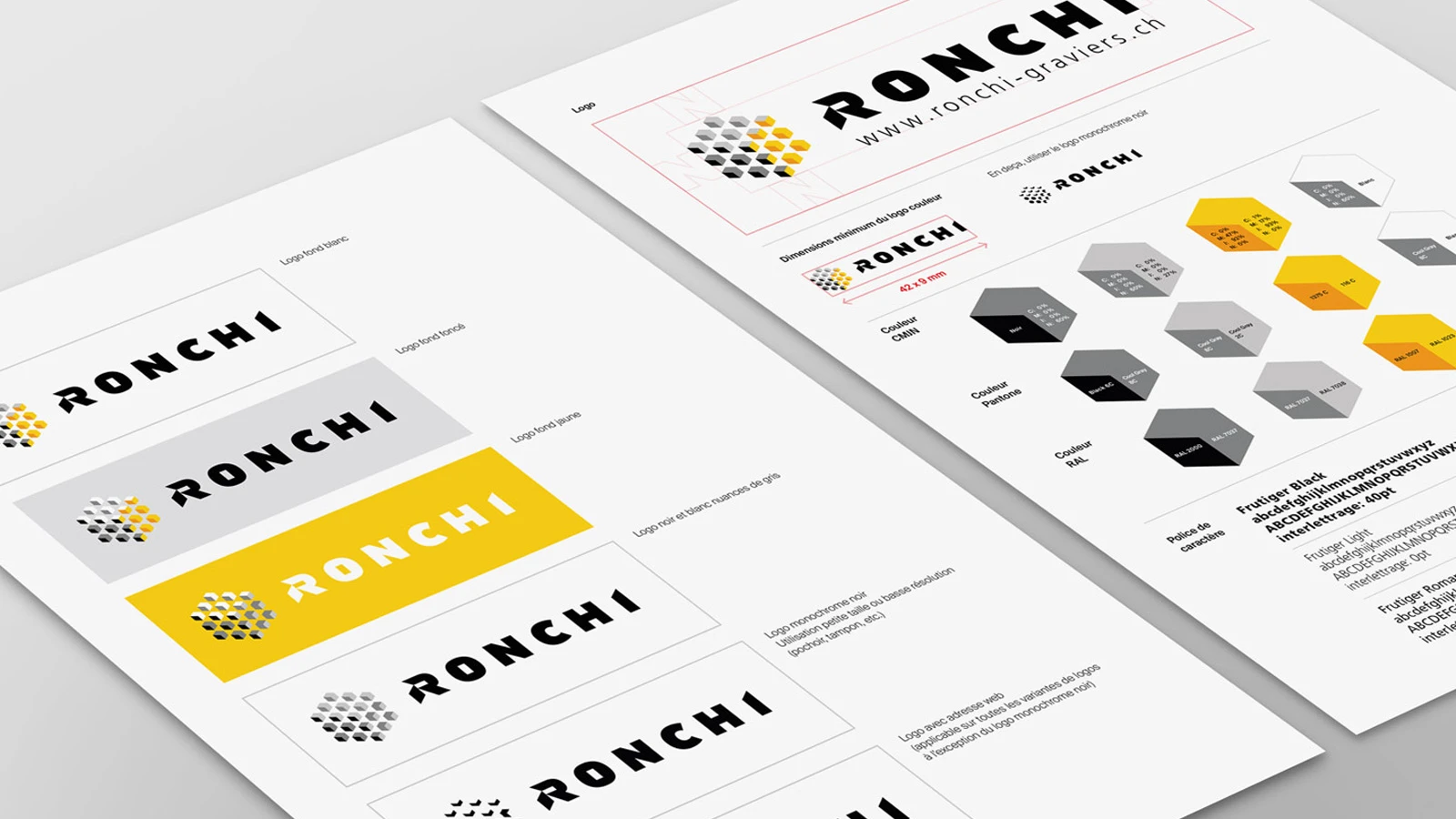 Image: Ronchi SA renouvelle son entité visuelle